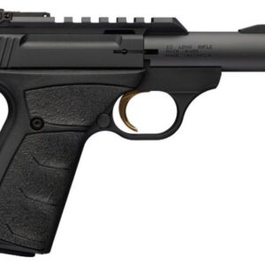 BROWNING BUCK MARK MICRO BULL 22LR 4IN BARREL 10RD BLACK TB OR UFX GRIP 051610490
