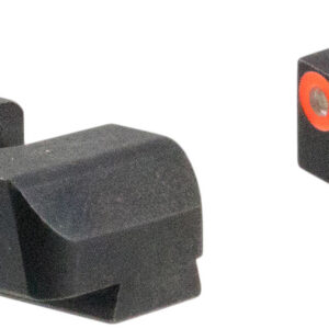 AmeriGlo GL5201 i-Dot Sight Set for Glock Green Tritium Orange Outline Front Sight-Green Tritium Rear Sight