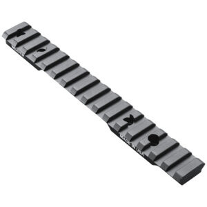 Weaver Mounts 99473 Multi-Slot Base Extended Black Anodized Aluminum Fits Browning AB3 Short Action