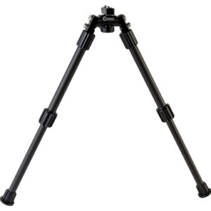 Caldwell 1082223 Accumax Premium M-Lok/Key Mod Bipod 9-13" Black Carbon Fiber