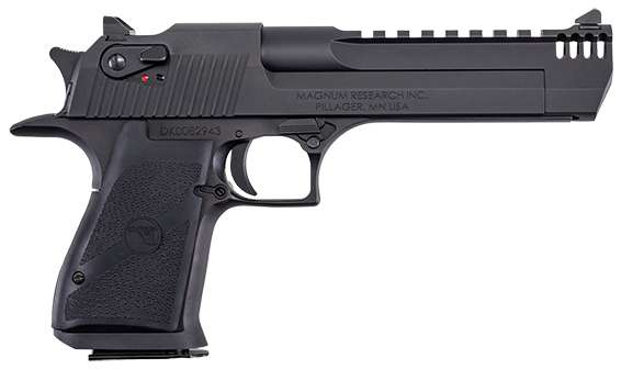 MAGN RSRCH DE44 MARK XIX 6"BLK ALUM FRM & BLK SLD