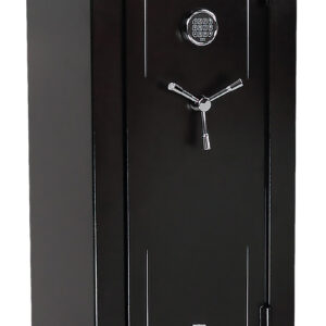 Sports Afield SECSA5924P Preserve SA5924P Electronic Keypad/Key Entry Black Textured Steel Holds 24 + 4 59" H x 24" W x 20" D Fireproof- Yes