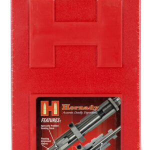 Hornady 546262 Custom Grade Series I 2 Die Set for 25 06 Rem Includes Sizing Seater