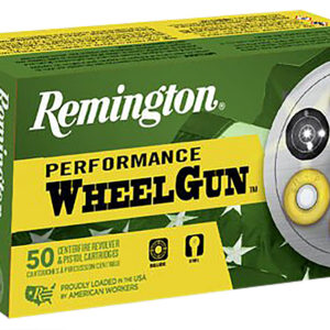 Remington Ammunition 22273 Performance WheelGun 38ShortColt 125gr Lead Round Nose 50 Per Box/10 Case