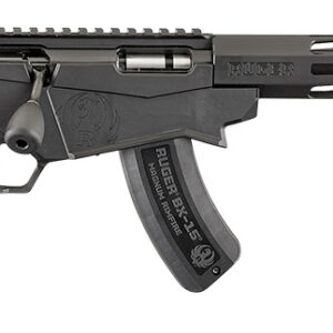 Ruger 8404 Precision Rimfire 22 WMR 15+1 18" Threaded Barrel, Hard Coat Anodized Finish, 15" Free-Float Handguards w/M-Lok Slots, Synthetic Adjustable Quick-Fit Precision Rimfire Stock, Black Polymer