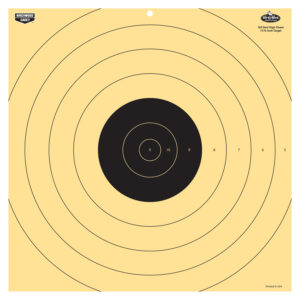 Birchwood Casey 35186 Dirty Bird 17.25" Bullseye Tagboard Hanging 100 yds Rifle Black/White 5 Pack