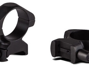 Konus 7406 Steel Rings Matte Black 1" Quick Release High 0 MOA