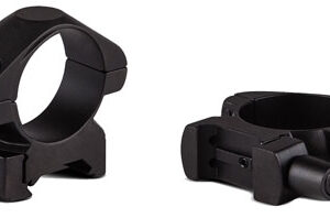 Konus 7410 Steel Rings Matte Black 30mm Quick Release Medium 0 MOA