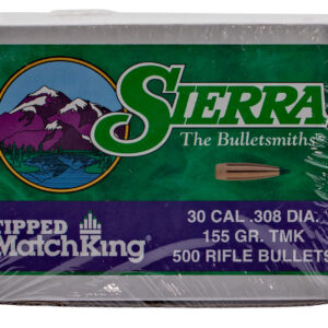 Sierra 7755C Tipped MatchKing 30Cal 155gr Tipped MatchKing 500/Box