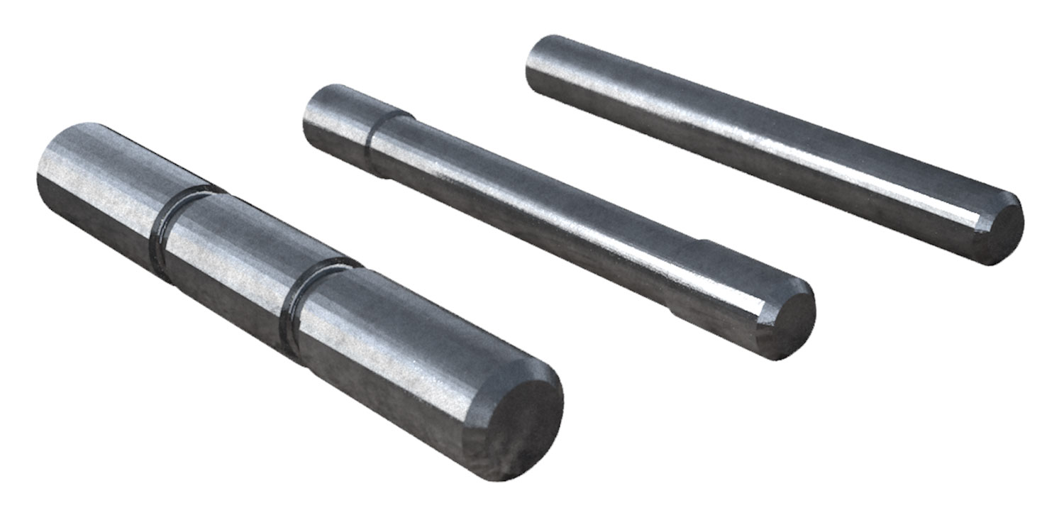 Rival Arms RA60G101S Frame Pin Kit Compatible w/Glock Gen3 (Except 36/42/43) Silver Stainless Steel