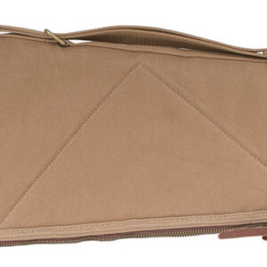 Boyt Harness OGC98PL06 Alaskan Rifle Case 48" Waxed Kahki Canvas w/ Brass Hardware & Quilted Flannel Padding for Scoped Rifles