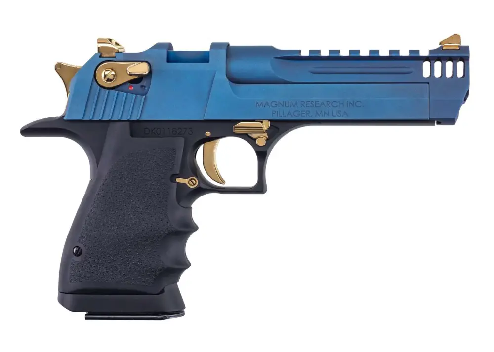 MGNM RSRCH LT WEIGHT DE50 PSTL CARBO BLUE/GOLD APPTMNTS 5" BARREL - Image 2