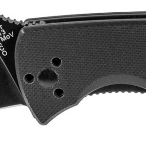 Spyderco C122GBBKP Tenacious 3.39" Folding Drop Point Plain Black Matte 8Cr13MoV SS Blade Black Textured G10 Handle Includes Pocket Clip