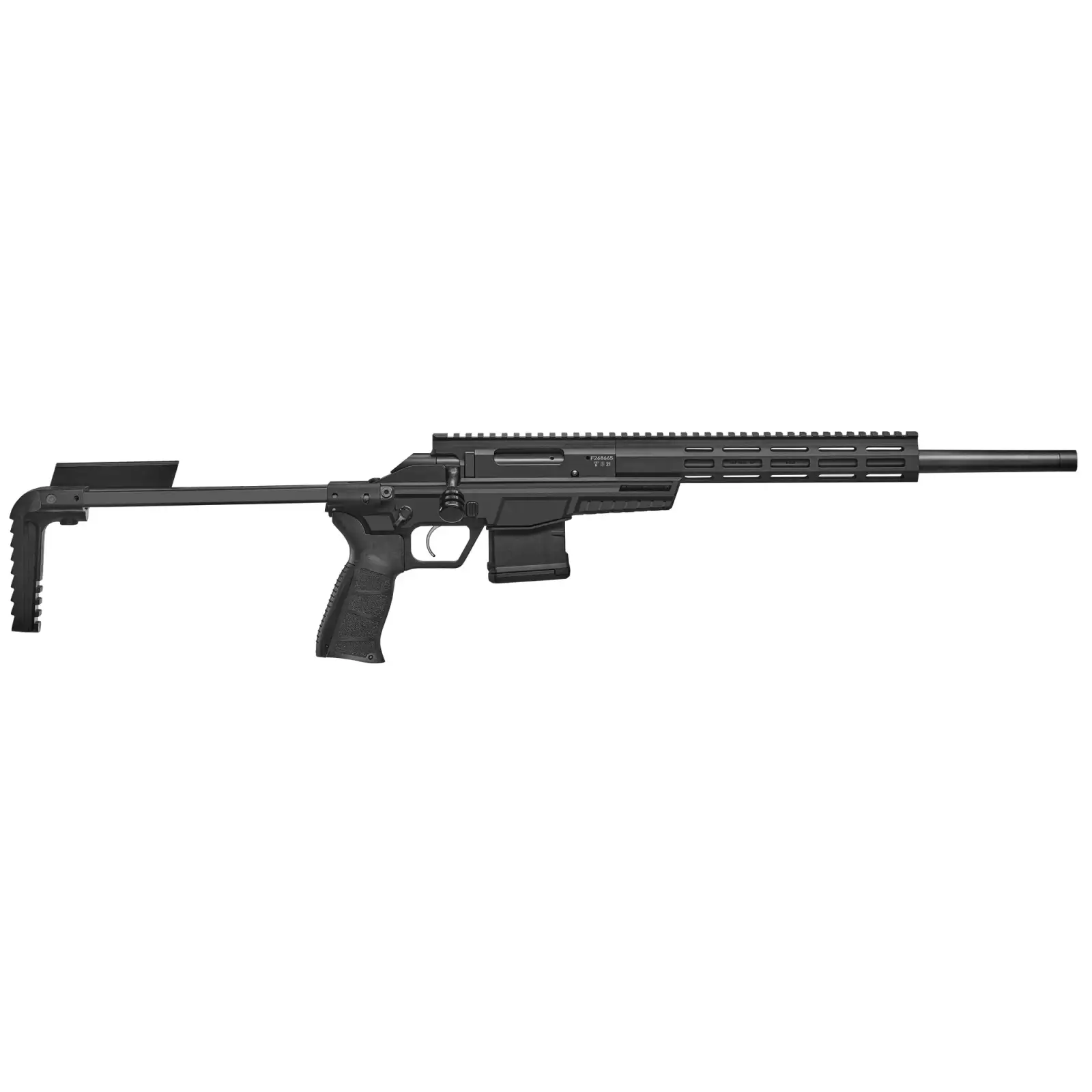 CZ 600 PLUS TA1 TRAIL 300 AAC 10RD 16.2IN, 5/8X24 PICATINNY RAIL BLACK CHASSIS PDW STOCK MLOK FOREND - Image 2