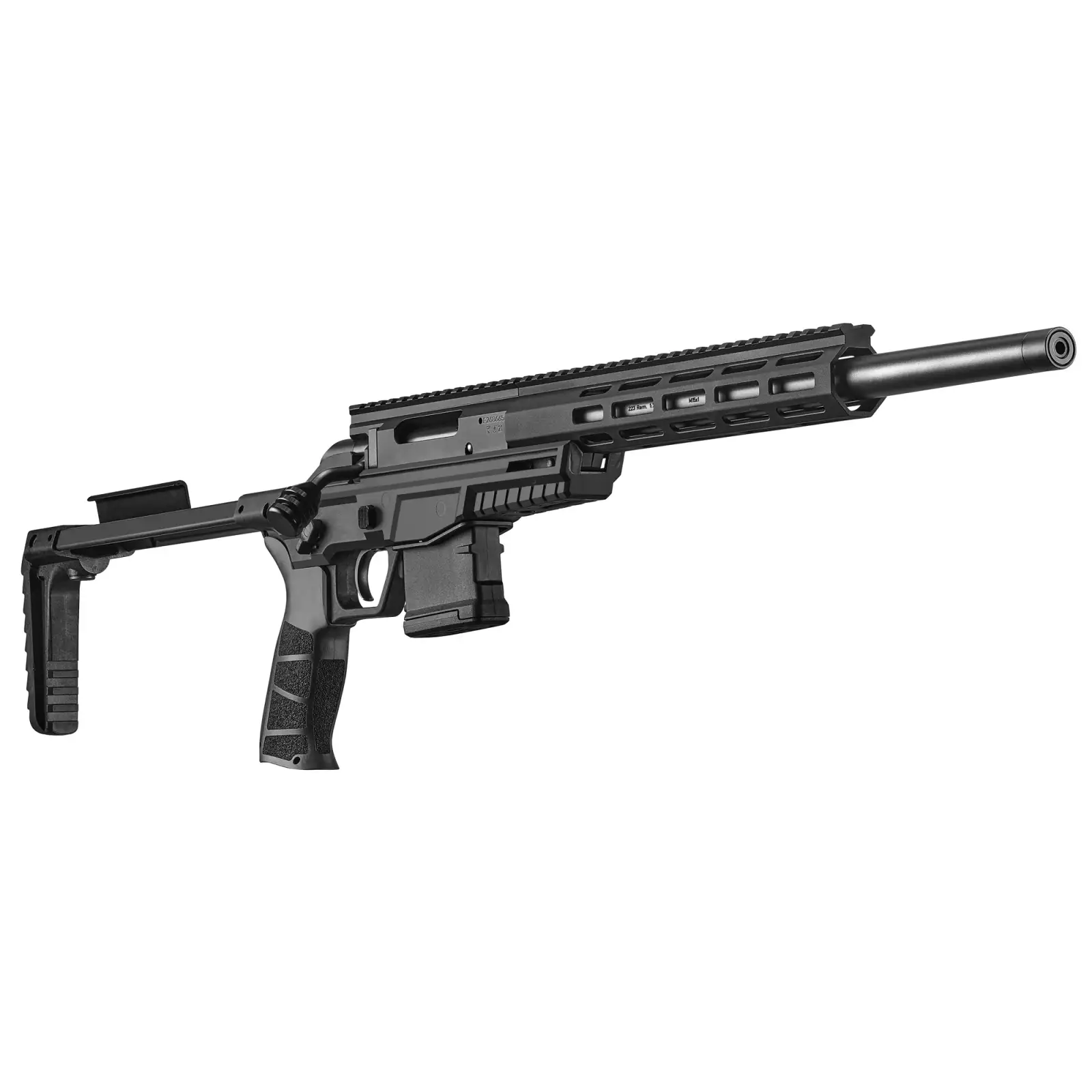 CZ 600 PLUS TA1 TRAIL 300 AAC 10RD 16.2IN, 5/8X24 PICATINNY RAIL BLACK CHASSIS PDW STOCK MLOK FOREND - Image 4