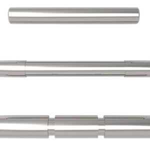 Cross Armory CRGPSSV 3 Pin Set Compatible w/ Glock Gen1-3 Silver Steel