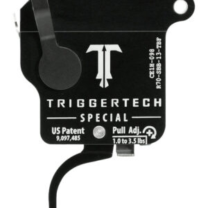 TriggerTech R70SBB13TBF Special Single-Stage Flat Trigger with 1-3.50 lbs Draw Weight for Remington 700 Right
