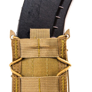 High Speed Gear 13TA10CB TACO Mag Pouch Coyote Brown Nylon Belt Compatible w/ Rifle