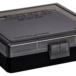 Berry's 41236 Ammo Box 9mm/380ACP Smoke/Black Polypropylene 100rd