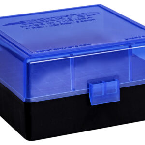 Berry's 86410 Ammo Box 223Rem/5.56NATO Blue/Black Polypropylene 100rd