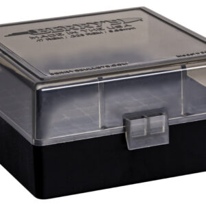 Berry's 11664 Ammo Box 223Rem/5.56NATO Smoke/Black Polypropylene 100rd