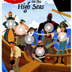 Action Target GSPIRATES100 Entertainment Pirates/Sailor Paper Hanging 23" x 35" Multi-Color 100 Per Box