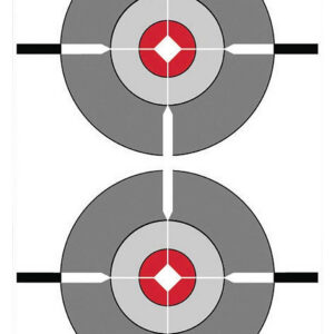 Birchwood Casey 37061 EZE-Scorer Bullseye Paper Target 12" x 18" 100 Per Pack