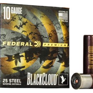 Federal PWBX1072 Black Cloud FS 10Gauge 3.50" 1 5/8oz 2Shot 25 Per Box/10 Case