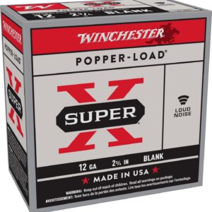 Winchester Ammo XP12 Super X Blank 12Gauge 2.75" 25 Per Box/10 Case