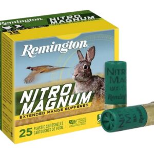 Remington Ammunition 26676 Nitro Magnum 12Gauge 2.75" 1 1/2oz 2Shot 25 Per Box/10 Case