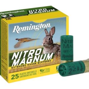 Remington Ammunition 20376 Nitro Magnum 12Gauge 3" 1 5/8oz 6Shot 25 Per Box/10 Case