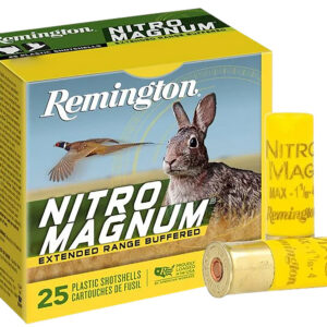 Remington Ammunition 20674 Nitro Magnum 20Gauge 3" 1 1/4oz 6Shot 25 Per Box/10 Case