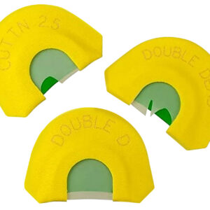 HS Strut 05933 Ultimate Starter Pack Diaphragm Call Attracts Turkeys Yellow 3 Per Pkg