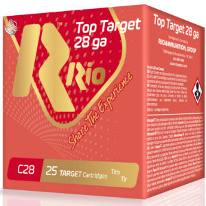 Rio Ammunition RC2875 Top Target 28 Gauge 2.75" 3/4 oz 7.5 Shot 25 Per Box/ 10 Case