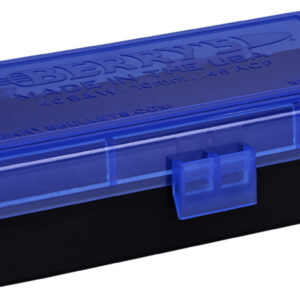 Berry's 38861 Ammo Box 40S&W/45ACP Blue/Black Polypropylene 50rd