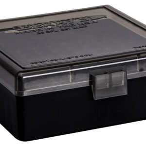 Berry's 75321 Ammo Box 38Special/357Mag Smoke/Black Polypropylene 100rd