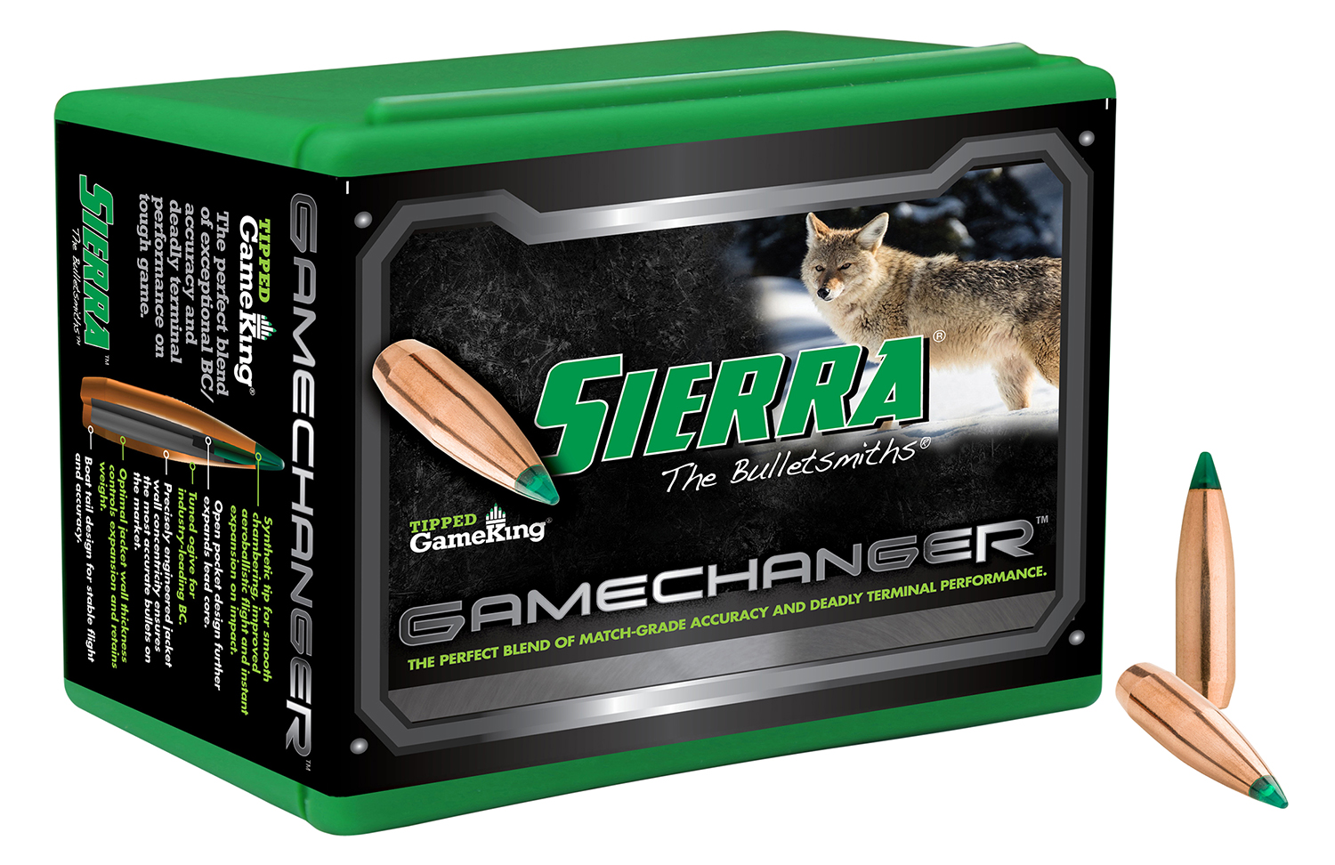 Sierra 4062 Tipped GameKing 22Cal 64gr Tipped GameKing 100/Box