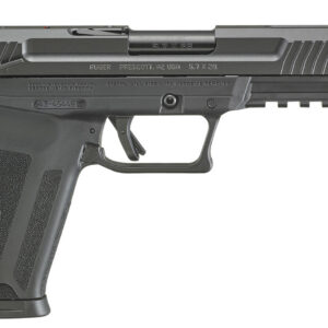 Ruger 16401 Ruger-5.7 5.7x28mm 4.94" Barrel 20+1, Black Polymer Frame With Picatinny Acc. Rail, Drilled & Tapped Lightening Cut Steel Slide, Ambidextrous Safety, Optics Ready