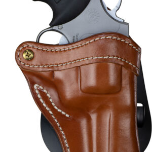 1791 Gunleather PDHR2CBRR RVH2 OWB Classic Brown Leather Paddle Fits Ruger GP100 Right Hand