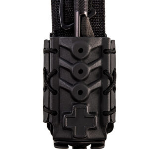 High Speed Gear 11TQK0BK Taco Black Kydex, 2" Belt Clip/MOLLE U-Mount, Compatible w/ Most Tourniquets