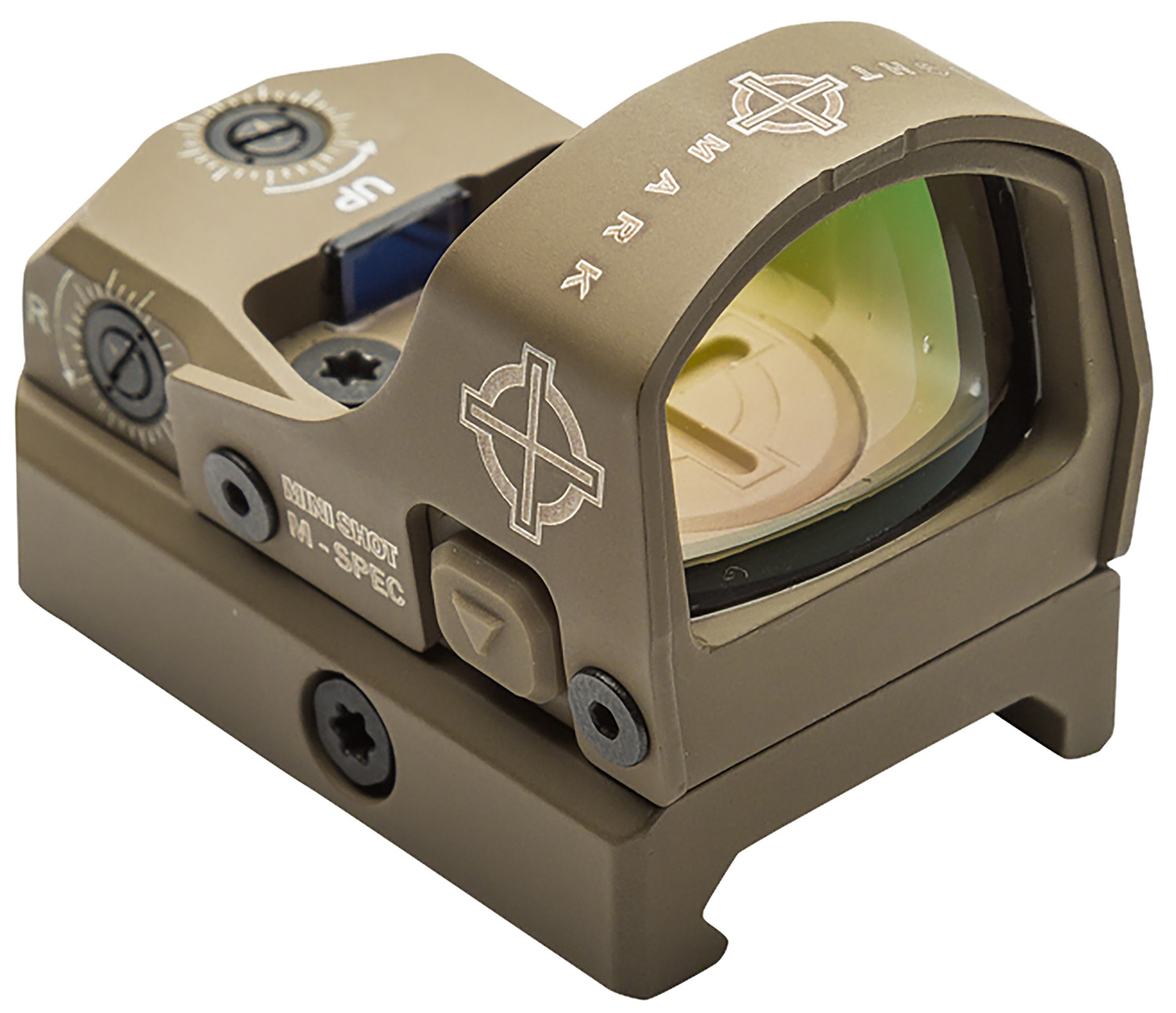 Sightmark SM26043DE M-Spec M1 FMS M-Spec FMS Dark Earth 1 x 21 mm x 15 mm 3 MOA Red Dot