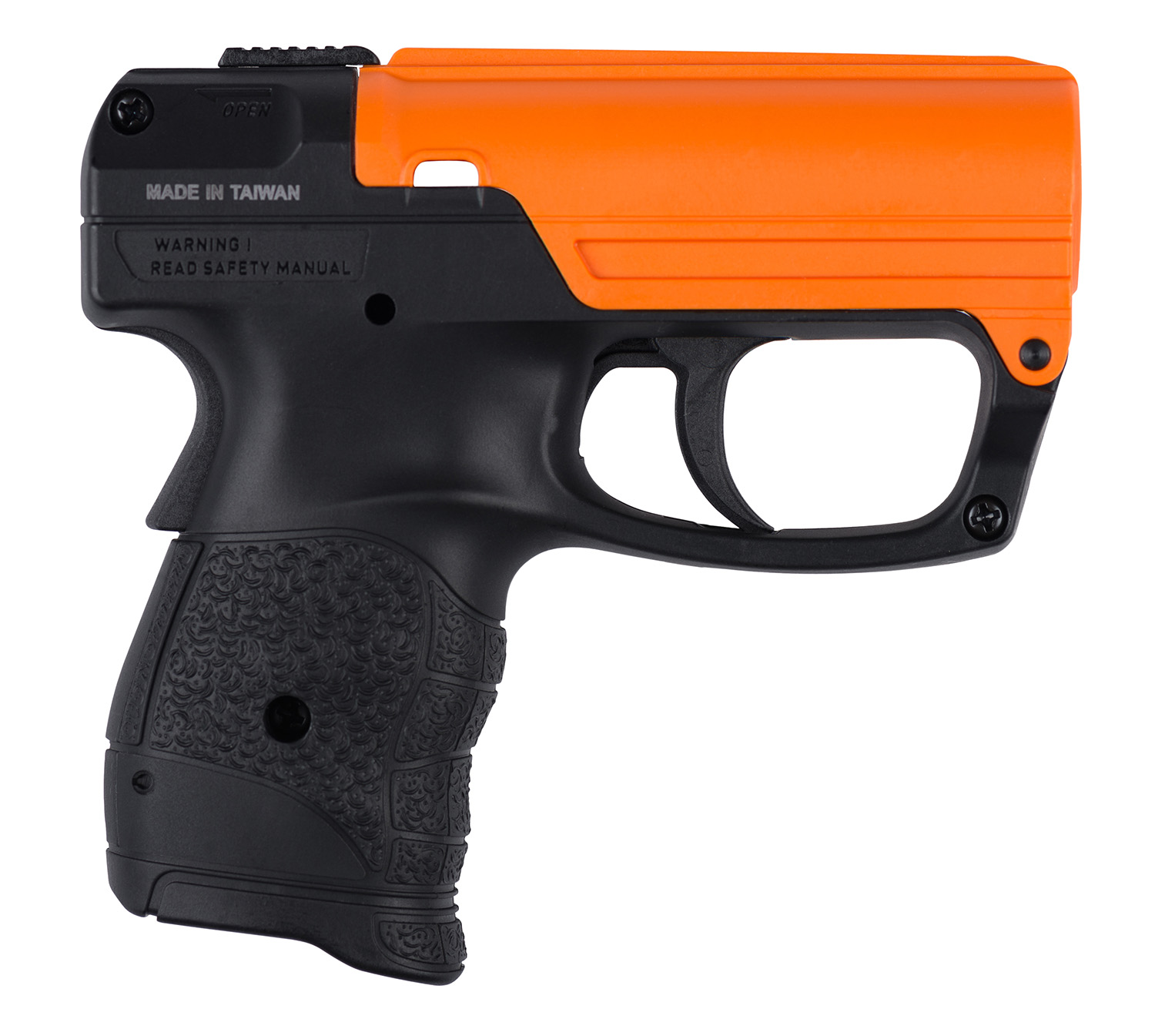 Sabre SDPG03 Aim & Fire Pepper Gel OC Pepper Effective Distance 15 ft Black/Orange