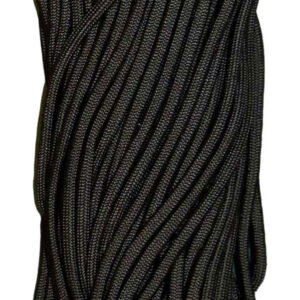 Tacshield 03000 550 Cord Black Paracord 50' Long