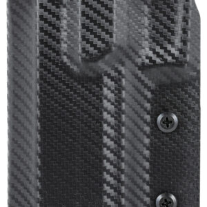 Uncle Mike's 54RNC74BGL Range/Competition Holster OWB Black/Green Boltaron Belt Slide Fits Sig X5 Left Hand