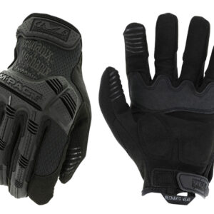 Mechanix Wear MPT-55-008 M-Pact Covert Black Synthetic Leather/Armortex Small