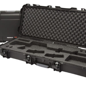 Nanuk 990AR01 990 Black Polymer w/ Foam Padding Lockable Latches & Wheels