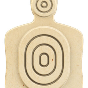 Birchwood Casey 3DTGTBTT Torso Target 31.25" H x 21.25" W x 1" D 3D Bullseye Tan 3 Per Pack