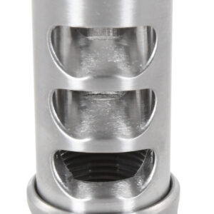 American Precision Arms G2M1230S Gen 2 Micro Bastard Self Timing Brake Stainless Steel with 1/2"-28 tpi Threads, 1.86" OAL & .750" Diameter for 30 Cal AR-Platform & Hunting Rifles