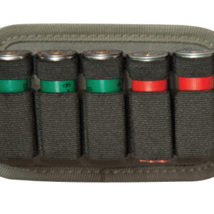 GPS Bags 207SH5 Shotshell OD Green 1000D Nylon Hook & Loop Mount