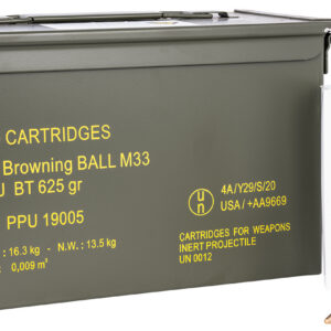 PPU PPRM50M Rangemaster 50BMG 625gr Full Metal Jacket/ 120rds *Sold by Case *Includes Metal Can